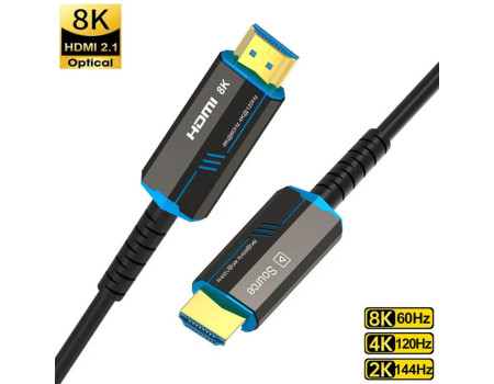 Оптический кабель HDMI 2.1 8k 60hz 4k 120hz 2k 144hz 1080P 240hz VRR HDR