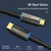 Оптический кабель HDMI 2.1 8k 60hz 4k 120hz 2k 144hz 1080P 240hz VRR HDR