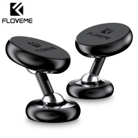 Магнітний тримач для телефону до машини Floveme Double 360° Black