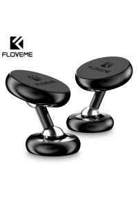 Магнитный держатель для телефона в машину Floveme Double 360° Black