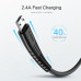 Кабель для быстрой зарядки Micro USB Quick Charge 2.4A FLOVEME YXF149790 1 м
