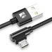 Кабель для быстрой зарядки Micro USB 90° FLOVEME YXF151977-1 1 м