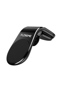 Магнітний тримач для телефону L-образний Floveme Black