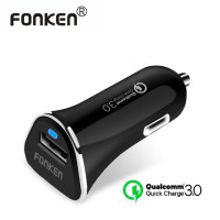 Автомобільний зарядний пристрій Fonken 18w Quick Charge 3.0