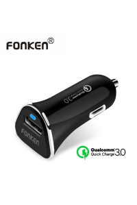 Автомобильное зарядное устройство Fonken 18W Quick Charge 3.0