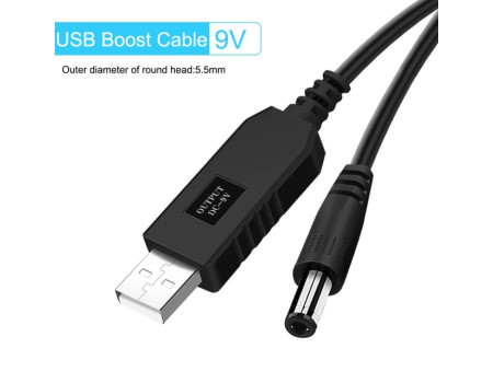 Преобразователь USB DC 5.5 2.1 мм 5V-9V для роутеров