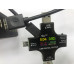 Цветной USB тестер J7-С с Bluetooth Type-C Micro USB 3.6-32V 5.1A  