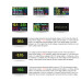 Цветной USB тестер J7-С с Bluetooth Type-C Micro USB 3.6-32V 5.1A  