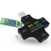 Цветной USB тестер J7-С с Bluetooth Type-C Micro USB 3.6-32V 5.1A  