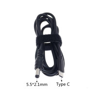 Кабель з PD тригером для роутера ноутбука 65W USB-C DC 5.5*2.1 мм 18.5V-20V 1.5 м