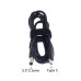 Кабель с PD триггером для роутера ноутбука 65W Type-C DC 5.5*2.1 мм 18.5V-20V 1.5 м