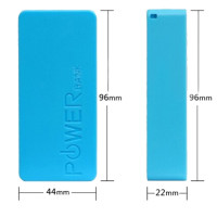 Корпус для 18650 5V 1A Power Bank для двух аккумуляторов (синий)