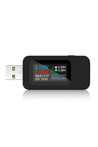 USB-тестер для визначення ємності батарей напруги струму KWS-MX18L