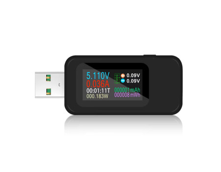 USB-тестер для визначення ємності батарей напруги струму KWS-MX18L