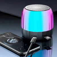  Беспроводная портативная Bluetooth колонка Lenovo K3 plus с RGB подсветкой