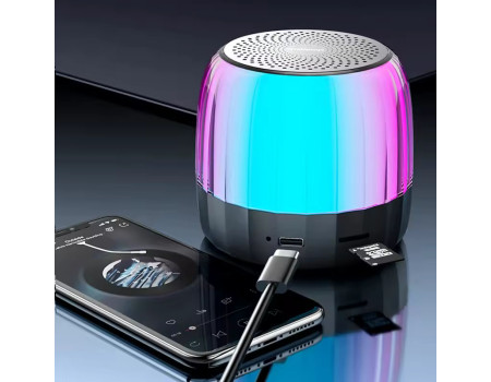  Беспроводная портативная Bluetooth колонка Lenovo K3 plus с RGB подсветкой