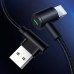 Кабель lightning для iPhone MCDODO 90° 120 см