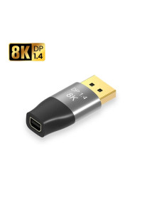 Перехідник Mini DP DisplayPort 1.4 8k 60hz 4k 144hz 2k 165hz