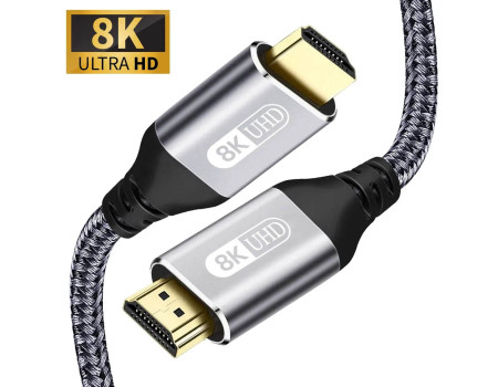 Кабель HDMI 2.1 8k 60hz 4k 120hz 2k 240hz HDR 3D VRR eARC для PS5 XBox Nintendo