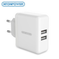 Зарядное устройство USB 3A 15W Ntonpower WHC-2U-EU-WH