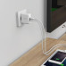 Зарядное устройство USB 3A 15W Ntonpower WHC-2U-EU-WH