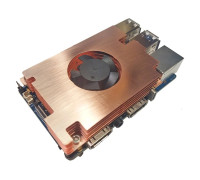 Orange Pi 5 Max/ 5 Ultra Мідний корпус з вентилятором Радіатор