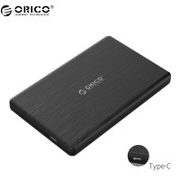 Карман для SSD 2.5” USB 3.1 Type-C Ultra-slim ORICO 2578C3-BK (7 мм)