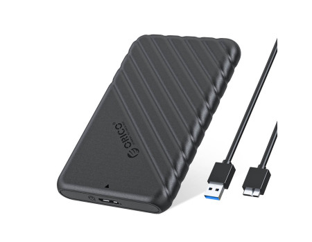 Кейс для HDD SSD 2.5" до 6 TB UASP USB 3.0 Orico (25PW1-U3-Black)