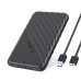 Кейс для HDD SSD 2.5" до 6 TB UASP USB 3.0 Orico (25PW1-U3-Black)
