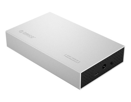 Корпус для HDD 3.5 USB 3.1 Type-C 10TB Orico 3518С3 SV алюминий