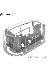 Станция для HDD/SSD 2.5"3.5" USB 3.1 Type-C ORICO 6139C3
