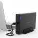 Кишеня для HDD 3.5” ORICO 7688U3BK алюмінієвий корпус+подставка