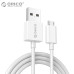 Кабель Micro USB Quick Charge 3.0 3А ORICO ADC-WH