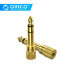Переходник 3.5 мм 6.35 мм Orico AM-DTS-GD