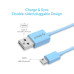 Кабель для быстрой зарядки Micro USB 3А ORICO BDC-BL