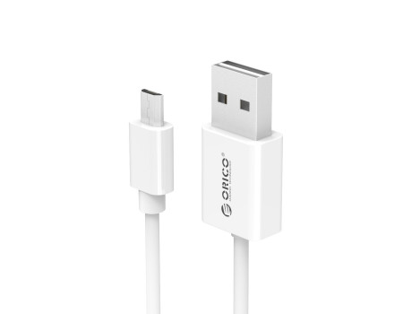 Кабель швидкого заряджання micro USB 3А ORICO BDC-WH реверсивний