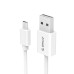 Кабель швидкого заряджання micro USB 3А ORICO BDC-WH реверсивний