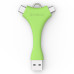 Адаптер 2 в 1 Micro USB Type-C ORICO C1-GR