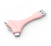 Адаптер 2 в 1 Micro USB Type-C ORICO C1-PK