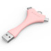 Адаптер 2 в 1 Micro USB Type-C ORICO C1-PK