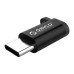 Перехідник Micro USB Type-C OTG ORICO CBT-MT01-Black алюміній, брелок