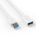 Удлинитель USB 3.0 ORICO CER3V1-WH 1 м
