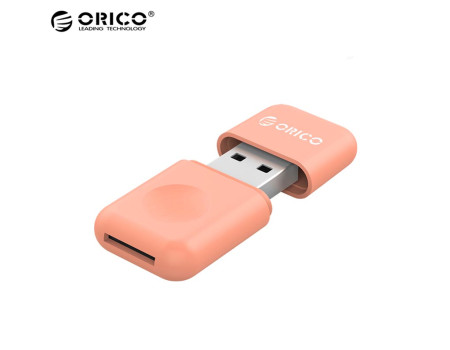 Картридер USB 3.0 Micro SD ORICO CRS12-OR Поддержка карт до 128 Гб