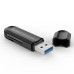 Картридер USB 3.0 для карт SD/ microSD ORICO CRS21-BK Поддержка карт до 2 ТБ