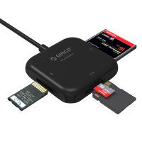 Картридер 4 в 1 USB 3.0 ORICO CRS31A-BK Поддержка карт памяти до 2 TB OTG