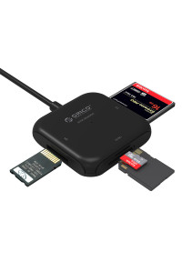 Картридер 4 в 1 USB 3.0 ORICO CRS31A-BK Поддержка карт памяти до 2 TB OTG