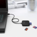 Картридер USB 3.0 4 в 1 ORICO CRS31A-BK Поддержка карт памяти до 2 TB OTG