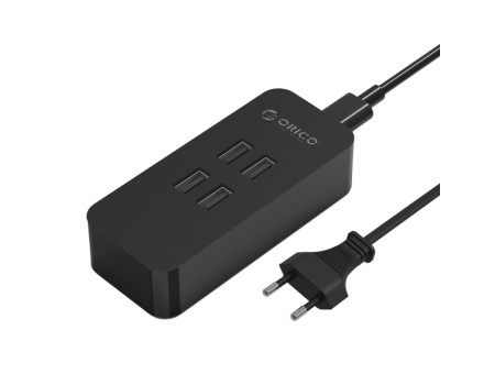 Зарядное устройство USB 20W 4A ORICO (DCV4U-BK)