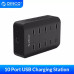 Зарядная станция для телефонов Orico 10 USB 120W (DUB-10P-V1)