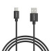 Кабель для швидкого заряджання USB Type-C ORICO ECU-BK 2 м